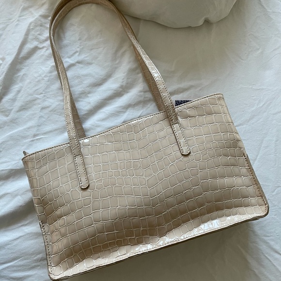 Paloma Wool Ecru Hermosa Leather Bag - Picture 3 of 5